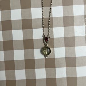 Virgin, Saints and Angels: sterling silver, San Benito, Allegra choker